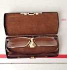003-500 Kanda Slimfold Reading Glasses Eyeglass Sf Pat Adjustable Frame Case