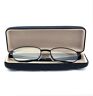 024021515657 Magnivision Black Metal Reading Glasses Readers With Case