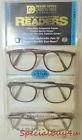 027995159391 Safe Magnifying Design Optics Nip Carbon Fiber Frame 3 Pack Reader Eyeglasses 150 Retro 90s