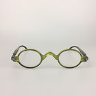 03140501 Icu Eyewear Readers Oval Round Green Reading Glasses