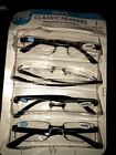 035256031829 Unbranded Mens Rimless Reading Glasses Opened Box