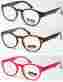 052pre Unbranded No Line Progressive Lens Key Hole Reading Glasses Spring Hinge