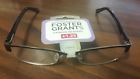 R19-01 070135251783 Foster Grant New Reading Glasses With Tags Black