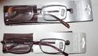 070135522678 Foster Grant Pair Ace Brown Reading Glasses Faux