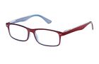 078041154235 Icu Eyewear Ankara Reading Glasses Red Blue Interior