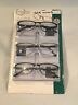 0887661581242 Foster Grant Design Optics Full Frame Metal Reading