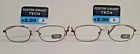 1011816-200 Foster Grant Pairs Magnivision Titanium Reading Glasses Bronze 070135713298