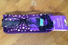 1011922-200 Foster Grant Womens New Purple Dazzle Readers 070135672687