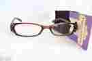 1012613-200 Reading Glasses Foster Grant 2.00 Zaddie Purple With Rhinestones And Soft Case 070135296159