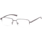 1013999 Foster Grant Mens Gunmetal Reading Glasses