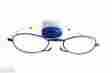 1015699-150-mcv Folding Reading Glasses Foster Grant Glimmer 1.50 Blue W Hard Case 887661896438