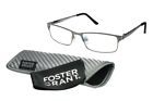 1015715 1015715.com Foster Grant Ereader Computer Reading Glasses Mens Samson 887661027894