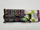 1016443-300 Foster Grant Reading Glasses Wisteria Blk Black Frames 887661149756