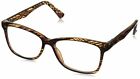 1017549-125 1017549-125.com Foster Grant Womens Penelope Square Reading Glasses Brown 887661213129