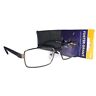 1017657-200 Foster Grant Readers Full Frame Gray Reading Glasses 887661253453