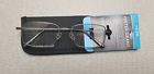 1017990-200 Foster Grant Titanium Reading Glasses With Case Gunmetal 887661306258