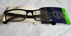 10200004sf Icu Eyewear Reading Glasses Black Plastic Frames Canvas 078041083078