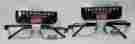 104112-2.50 Foster Grant Technology Premium Reading Glasses 2 Jagger Gun W Black Ends 1.25 876416224947