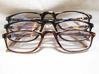 10529901w Pack Dean Unisex Reading Glasses Fashion Plastic Frame 078041139874