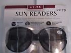 1215920 Sun Readers Pack Reading Glasses Seamless Bifocal New Open Box
