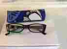 13603-159 Vera Bradley Readers Eyeglasses 2.50 Laurie Blue Bayou Nwt Case