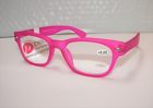 14314 Peepers New Highlighter Pink Rubberized Reading Glasses Case