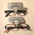 19.99 1.25 Foster Grant 2 Fashion Reading Glasses Unisex X2 Retail
