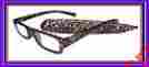 1animpawmulti Mr Reading Glasses 2.00 1 Plastic Frame Animal Design Reader Matching Pouch