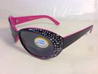 R853b 2.00 Sun Rhinestone Bifocal Womens Sunglasses Purple Readers Reading Nwt