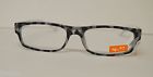 75105-022622-brg 2.25 Borghese Black Glasses Reading White Blue