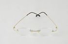 20273 2.50 Wireless Eyeglasses Design Gold Readers Optics Metal