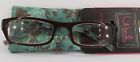 2004 Icu Eyewear New Wink Reading Glasses Case Style