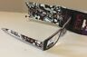 20220108-300 Wink By Icu Brown Floral Rectangular Reading Glasses 078041003007