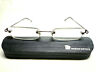 20429 Design Optics Unisex Rimless Reading Glasses Magnetic Case