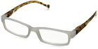 218275 Peepers Rectangular Reading Glasses Frost 707472182752