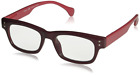 2367175 Peepers Womens Hashtag Rectangular Reading Glasses Berry 070747236741
