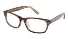 7306striatedrectanglebrown 23848 Glasses Reading