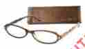 7309wavytempleamber 23853 Icu Eyewear Reading Glasses