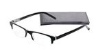 24001 7011halfrimblack Glasses Reading