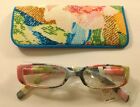 24278j042.50 Vera Bradley New Jackie Readers Reading Glasses In 781096544837