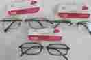 245021007 Mike Reporter Foster Grant Lot 3 Unisex 20 Reading Glasses 1.00 Nwt Variety 9-f 070135323411