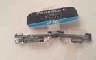 247262 Foster Grant 2.00 Reading Glasses