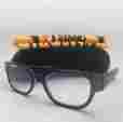 2506 Study Broad Eyebobs Readers Eye Bobs Eyeglasses A 00 3.50 Black Frame Rhinestones