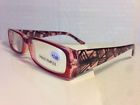 2ddr Georgio Caponi Readers Womens Reading Glasses Spring Temple Red Nwt
