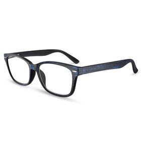 Tr-90 2seelife 195995519382 Pacific Blue Wood Tone Reading Glasses Men And Women With Unique Style