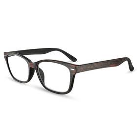 Tr-90 2seelife 195995519399 Brown Wood Tone Classic Stylish Reading Glasses For Men Retro Readers