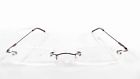 6gm9zx1 3.00 Brown Readers Foster Rimless Plastic Chop Classic Grant Lo0513