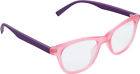 3-201 True Gear Ishield Anti Reflective Glasses For Kids Retro Purple Pink W Stylus 687110962260