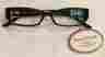 346061 Black Frame Rhinestones Foster Grant Womens Or Unisex 2.00 Reading Glasses Rhinestone Flower Detail