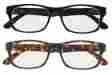Opr-2pk-asst 4.00x Easycomforts Rectangular Readers With Spring Hinge Set Of 2 Black Tortoise 683615889439
